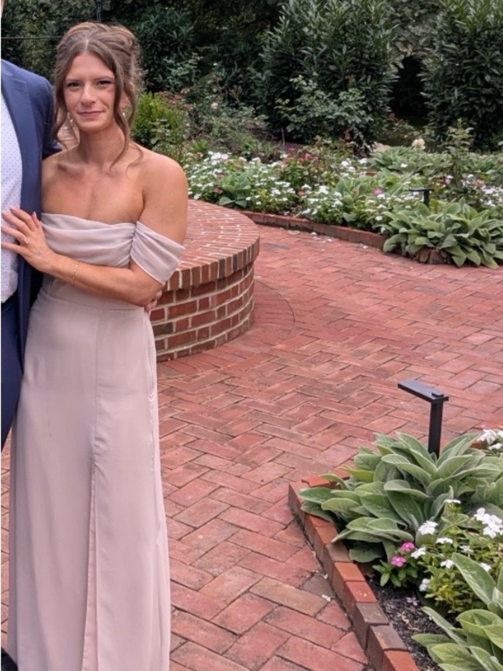 BIRDY GREY MIRA CONVERTIBLE DRESS IN NEUTRAL CHAMPAGNE